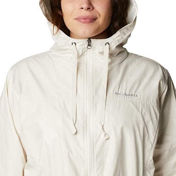 🆕Columbia Women's Auroras Wake III Mid Lined Jacket, XXL-Chalk Art Bouquet Embo - Picture 6 of 7